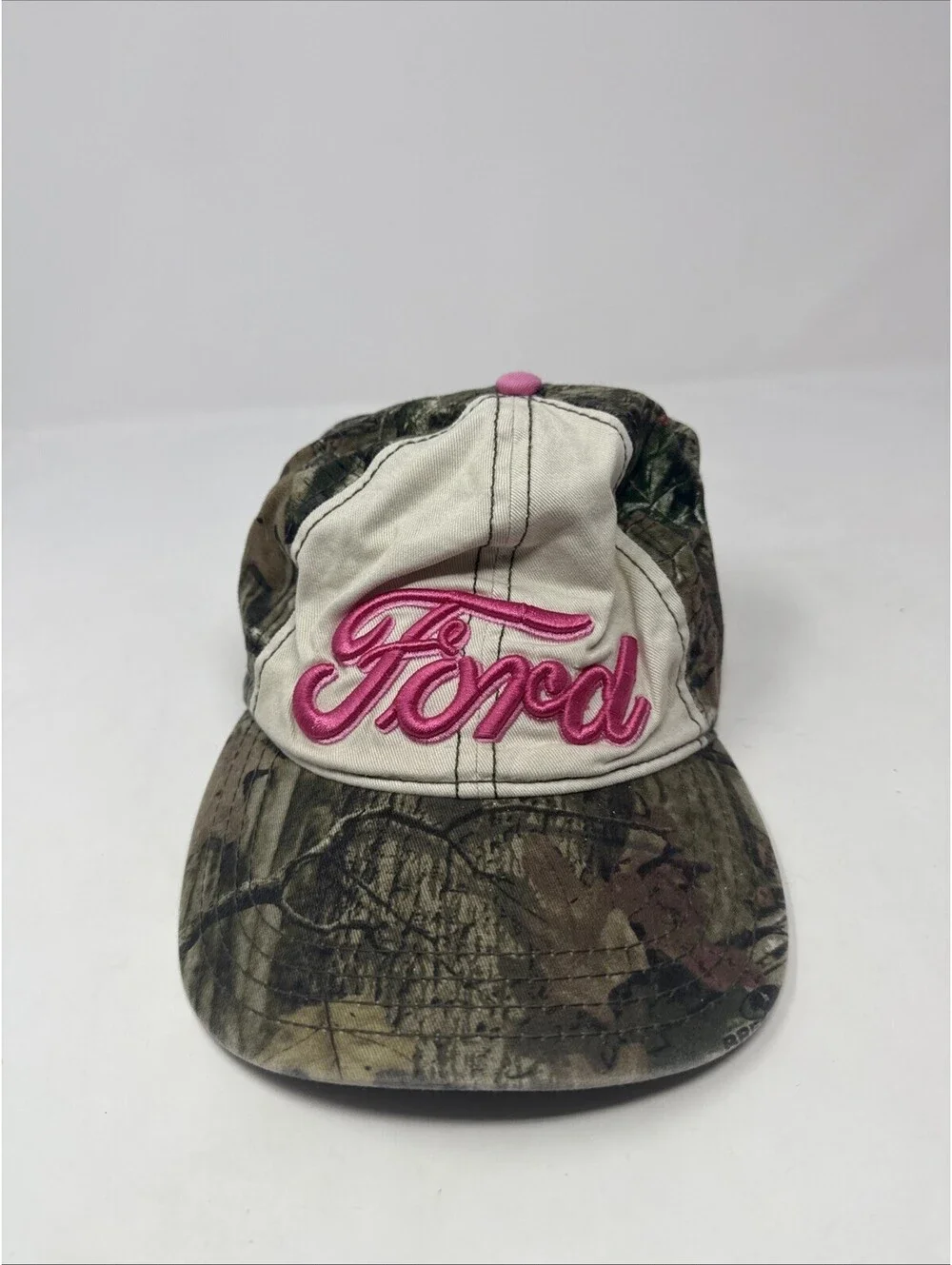 Ladies Women Ford Camo Hat Cap Snapback (●)